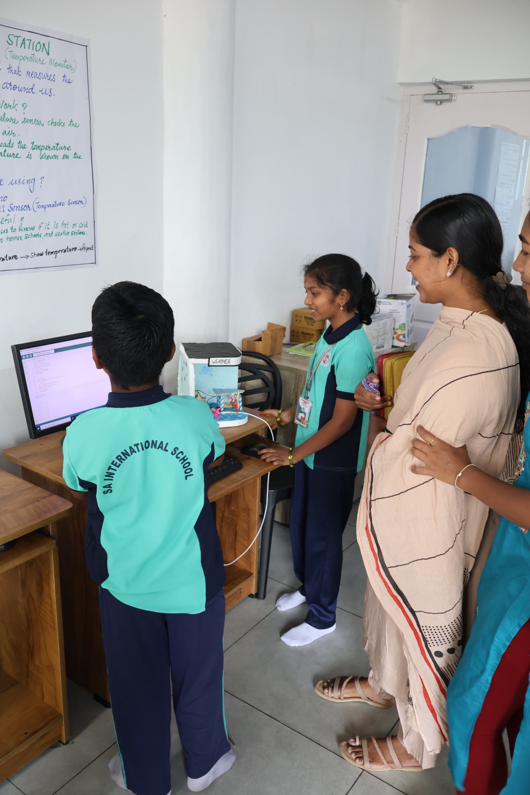 SA International School AI STEAM Learning